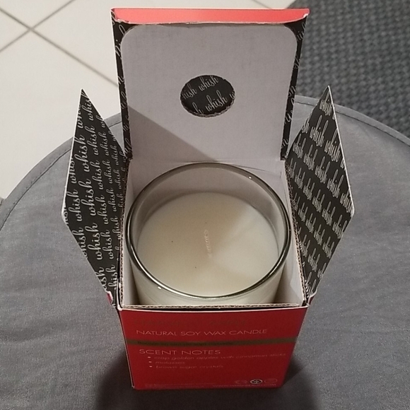 💕WHISH💕 Natural Soy Wax Candle ~ Harvest Apple NWT - Picture 7 of 11